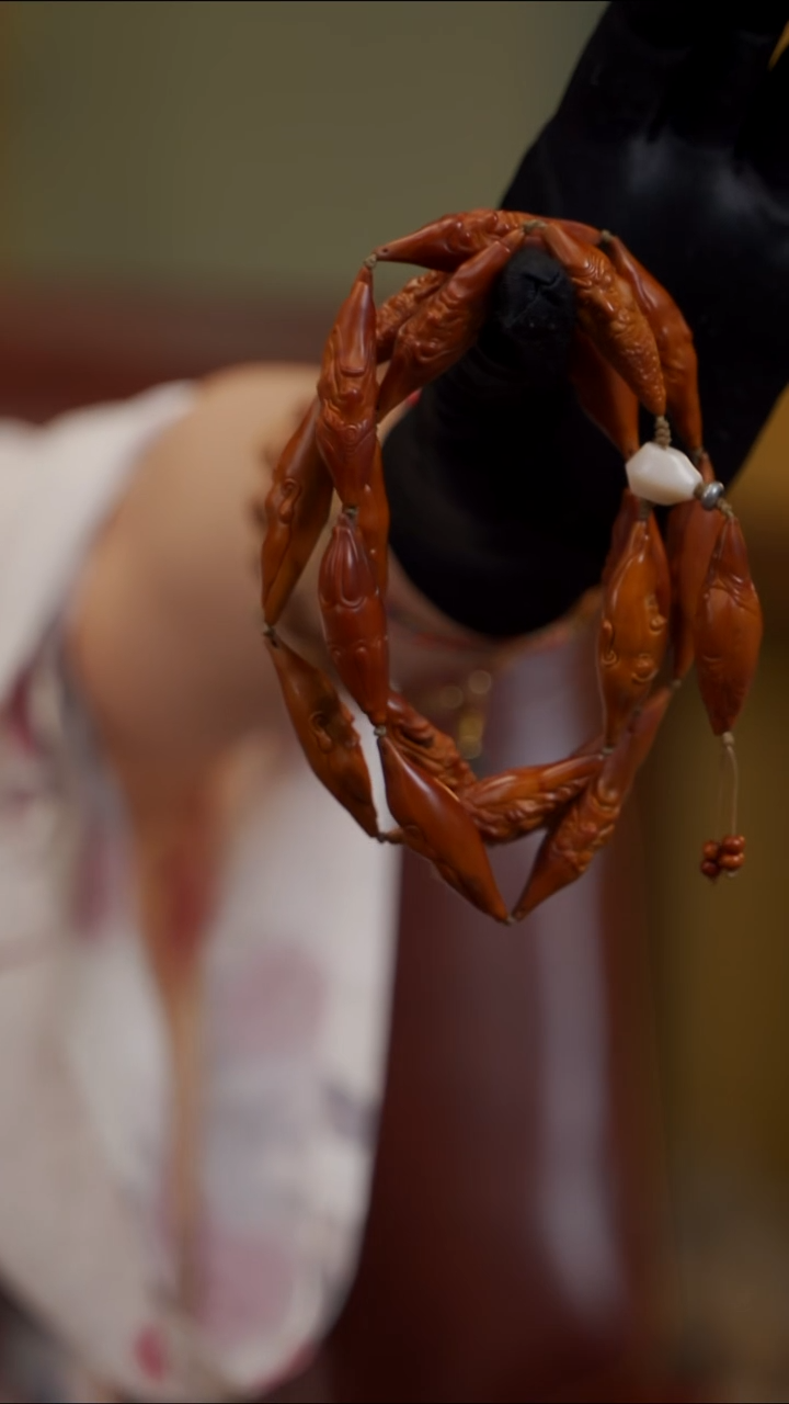 橄榄核吊坠苏工橄榄核