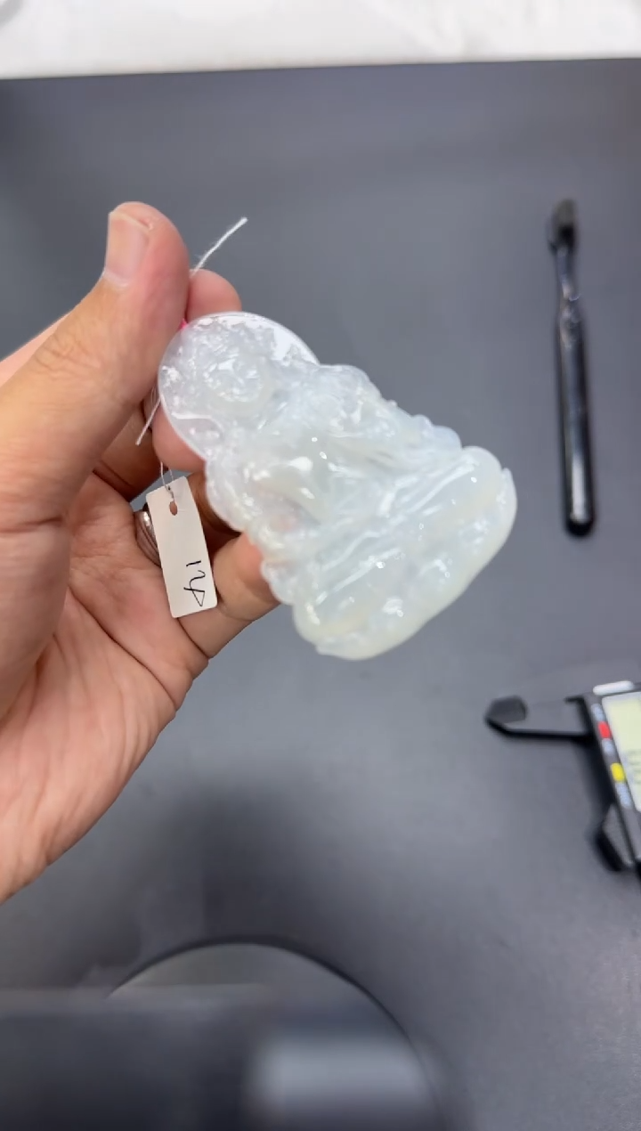 【闪购商品】翡翠颈饰未镶嵌天然翡翠A货孤品一件