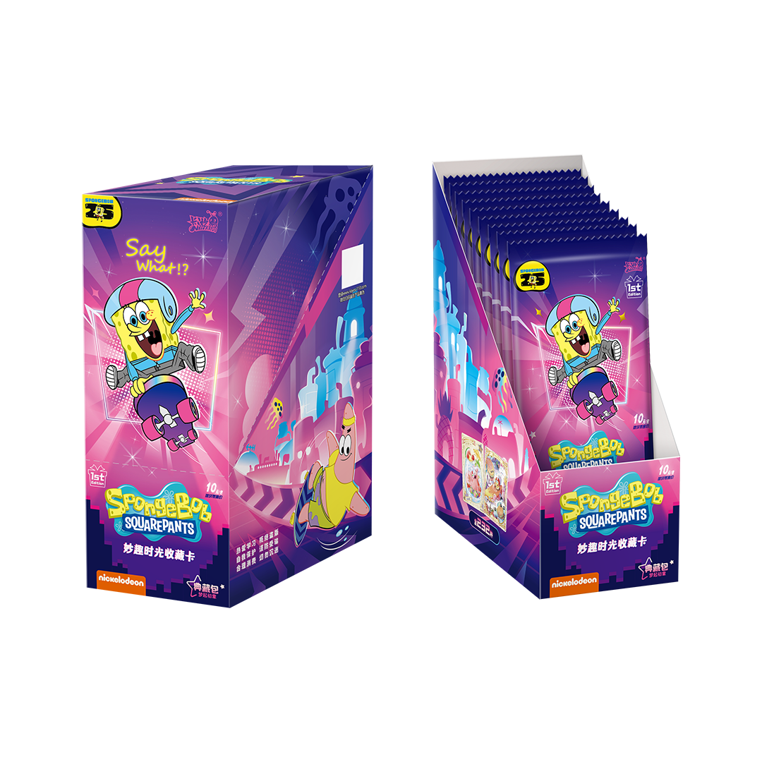【妮妮】《海绵宝宝》 梦起初章典藏包 妙趣时光收藏卡牌（代拆）