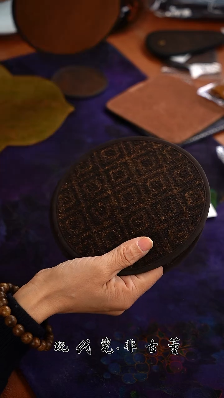 （售后需完整开箱视频）黑色壶垫