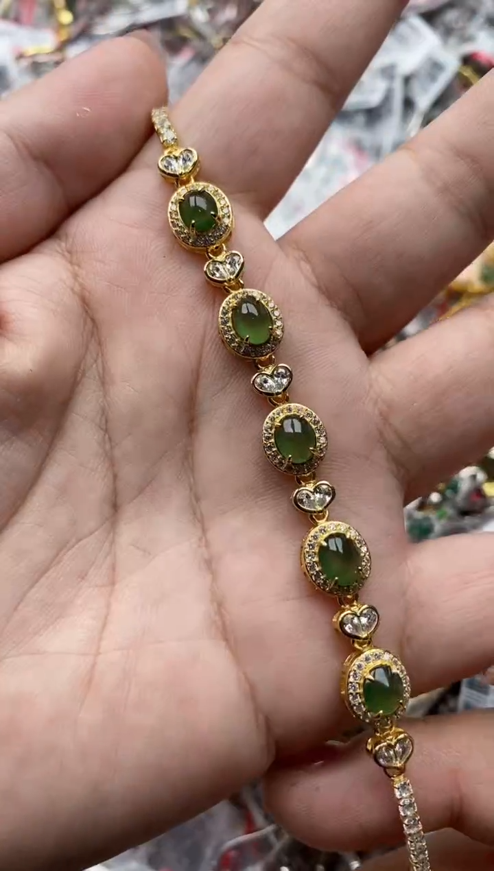 【闪购商品】翡翠戒指银S925镶嵌333333---4