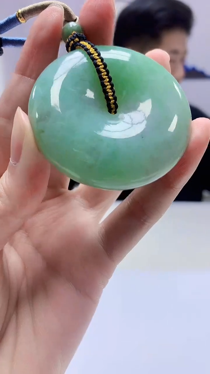 【闪购商品】定制翡翠未镶嵌4917zm-毛货挂件扣子162