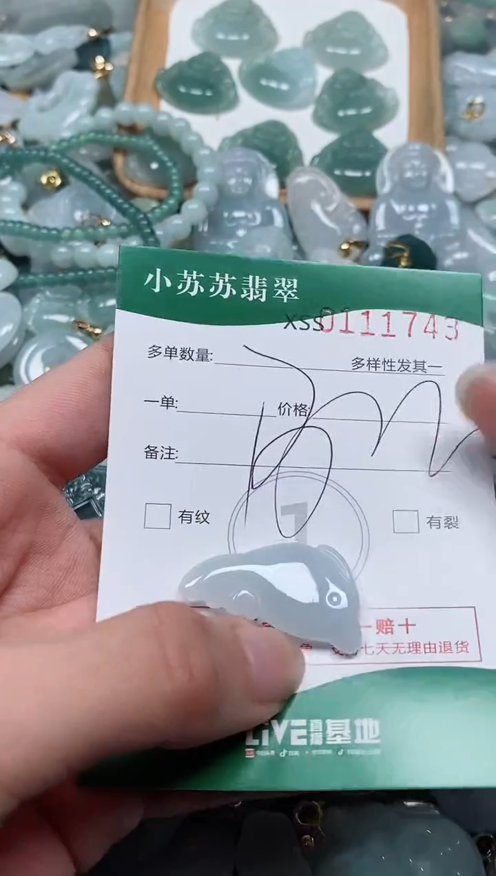 【闪购商品】翡翠颈饰未镶嵌闪购商品0111743