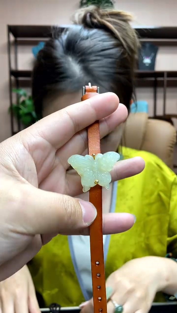 【闪购商品】岫玉未镶嵌手牌·