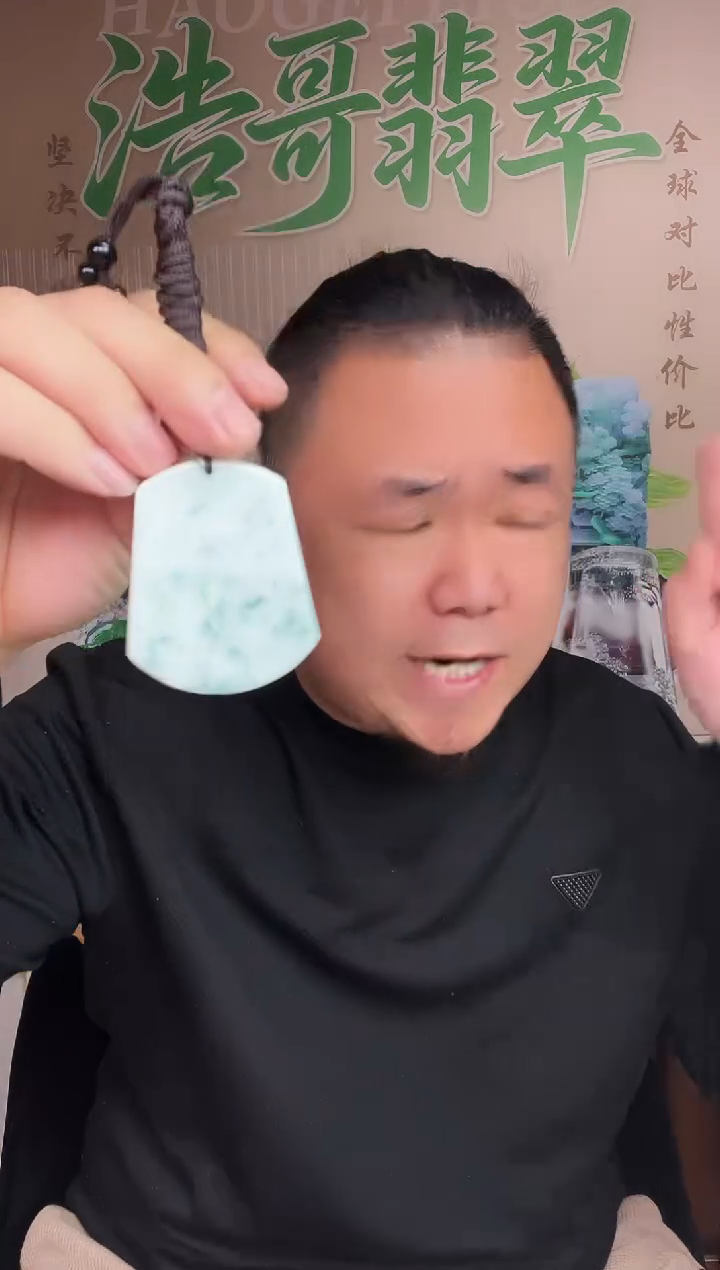 吊坠(不含链)未镶嵌翡翠 天然缅甸A货翡翠（无事牌）多样性发其一