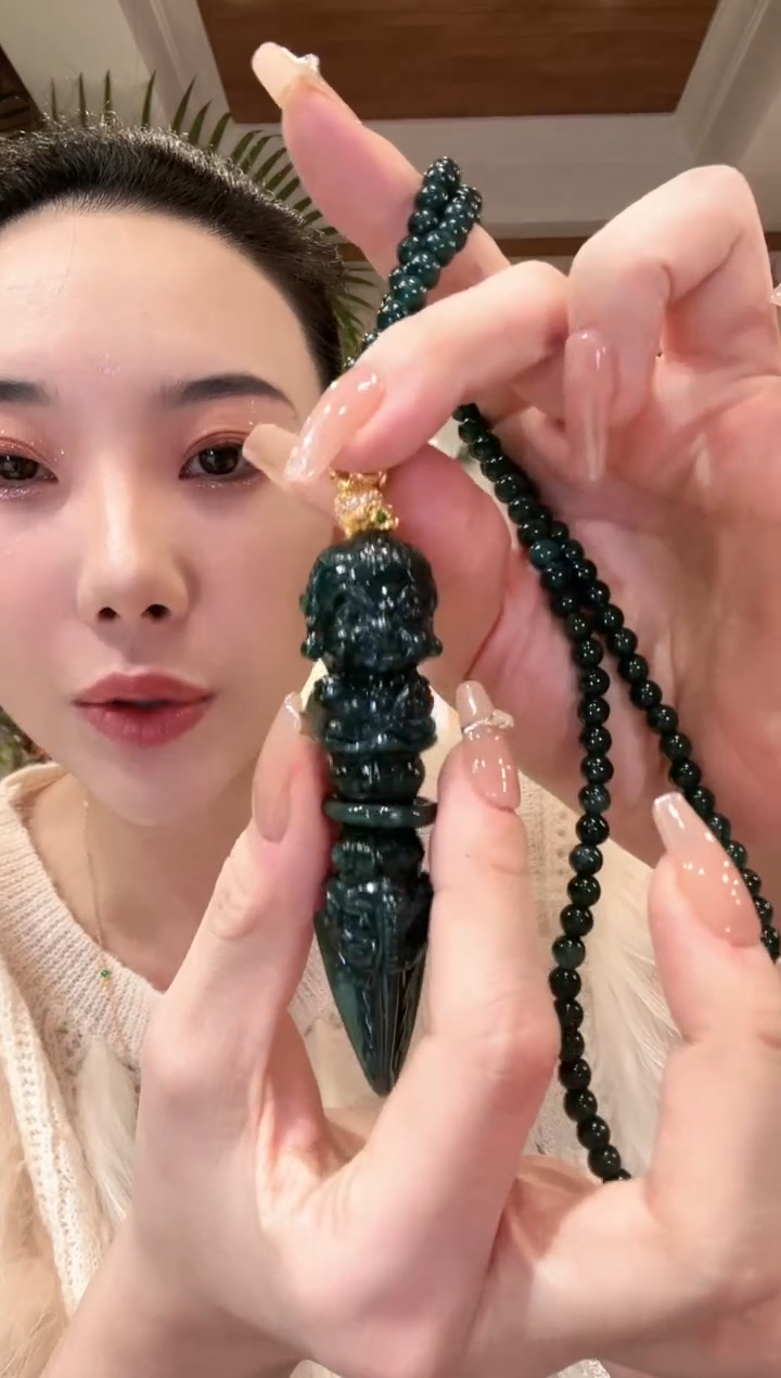 【闪购商品】翡翠颈饰未镶嵌国风