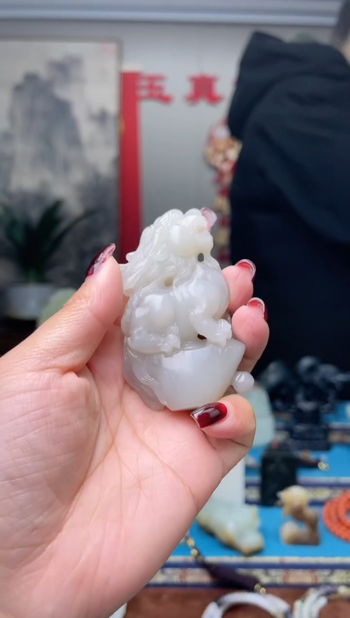 【闪购商品】和田玉挂件未镶嵌1