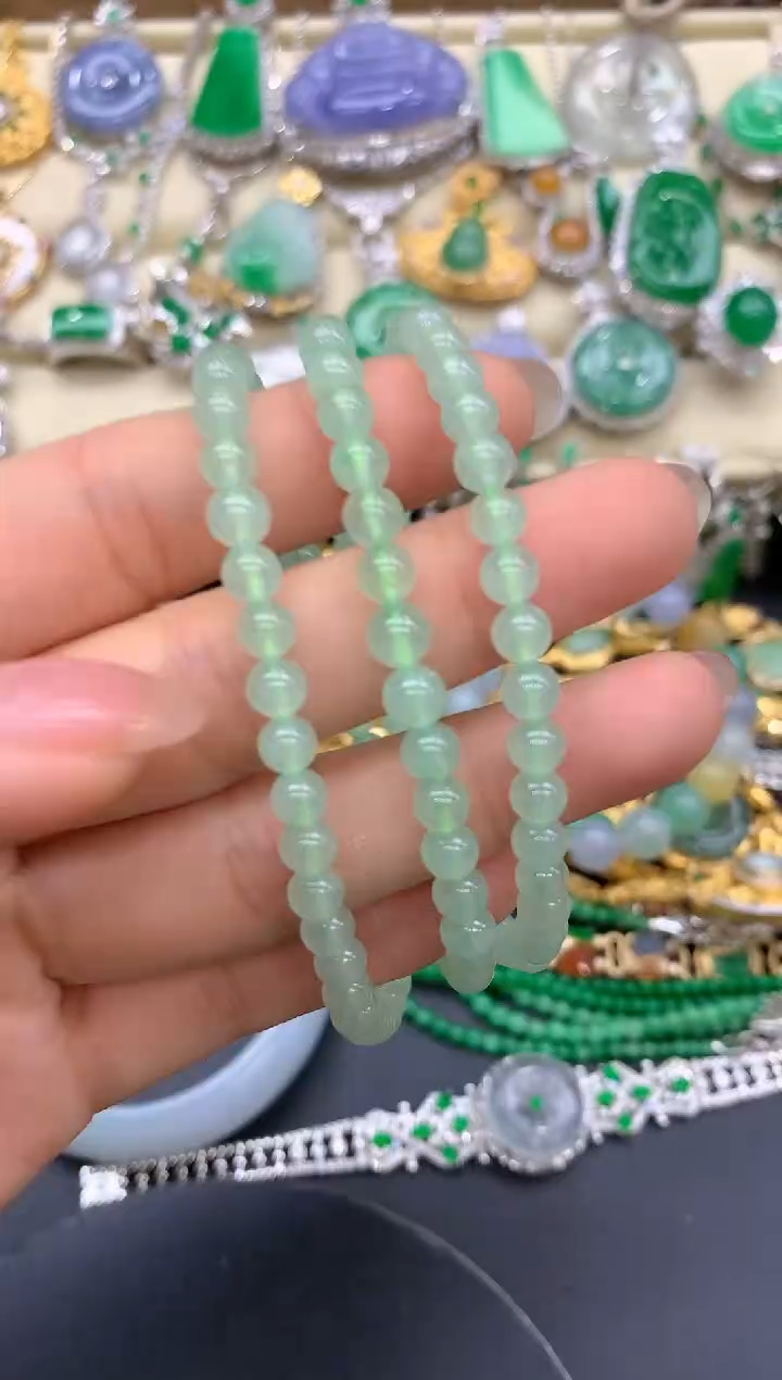 【闪购商品】翡翠颈饰未镶嵌345-中国好珍宝