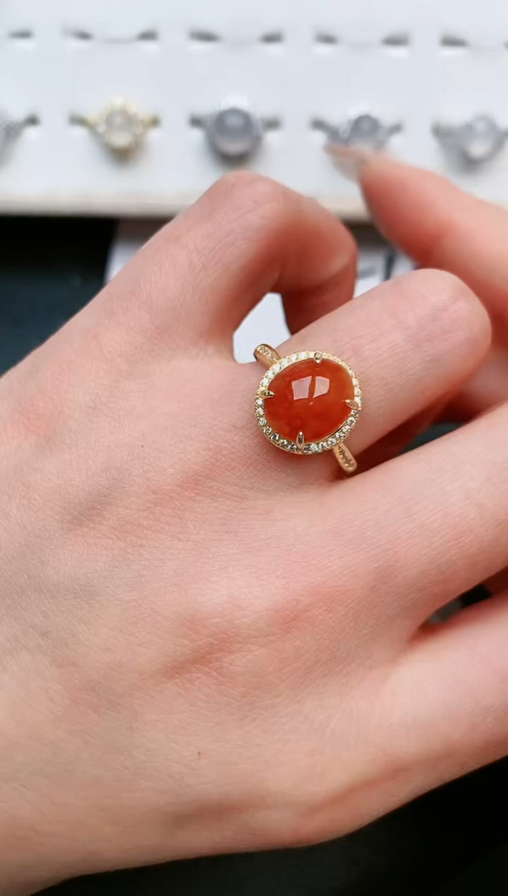 【闪购商品】翡翠戒指银S925镶嵌.....