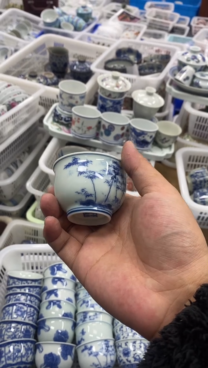 摆件陶景德陶瓷茶具容量约60