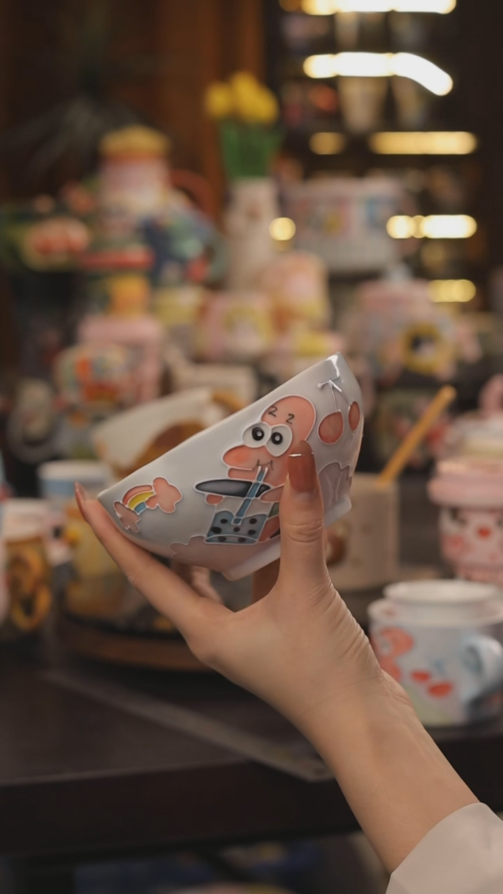 景德镇釉下彩绘设计师款式陶瓷