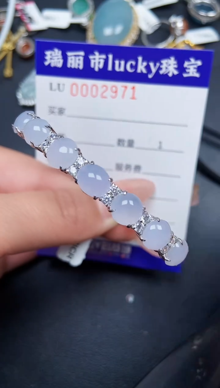 【闪购商品】翡翠颈饰银S925镶嵌2971