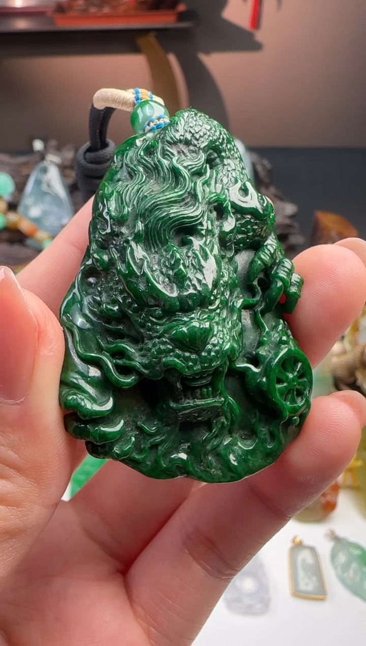 【闪购商品】翡翠吊坠(不含链)未镶嵌天然缅甸A货翡翠吊坠