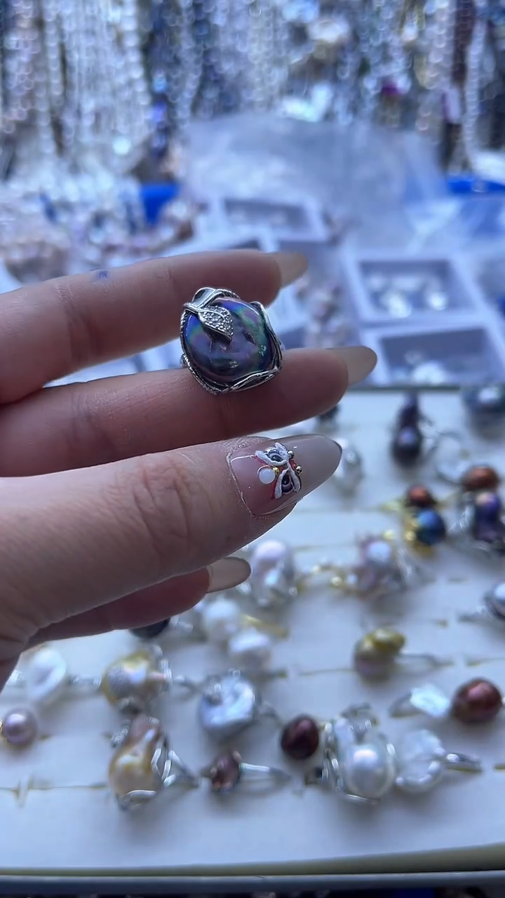 【闪购商品】淡水珍珠戒指未镶嵌489