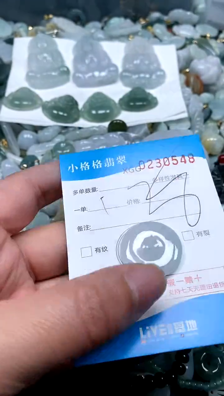 【闪购商品】翡翠颈饰未镶嵌闪购商品0230548