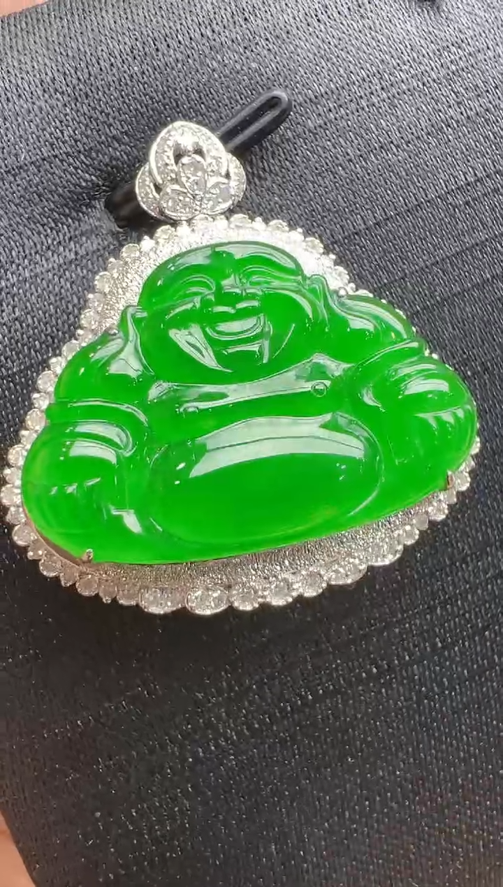 【闪购商品】翡翠吊坠(不含链)18K金镶嵌多样性团购发一件