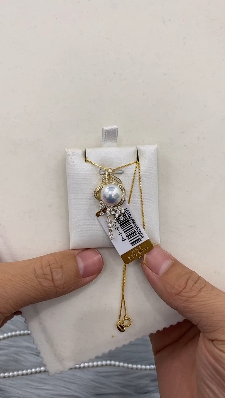 【闪购商品】淡水珍珠BB银S925镶嵌珍珠吊坠@@p0029