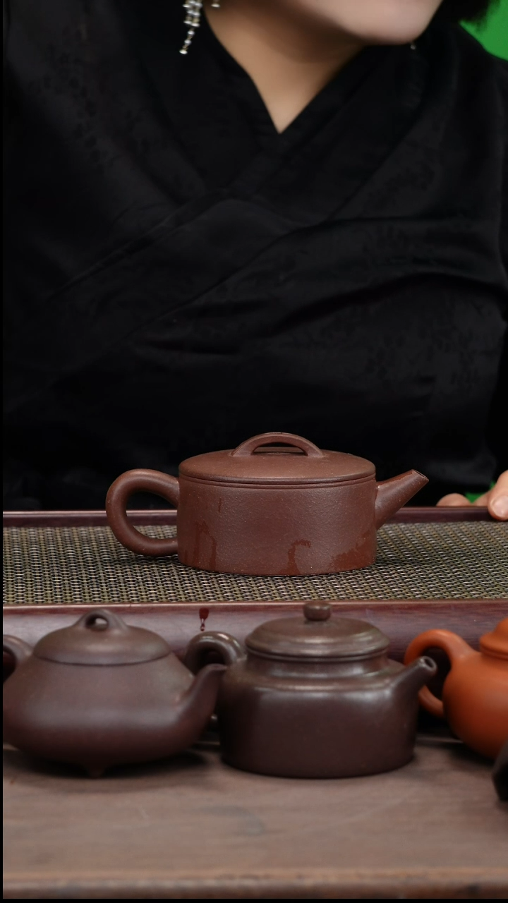 【闪购商品】紫砂茶壶零添加羊角山紫泥汉瓦壶