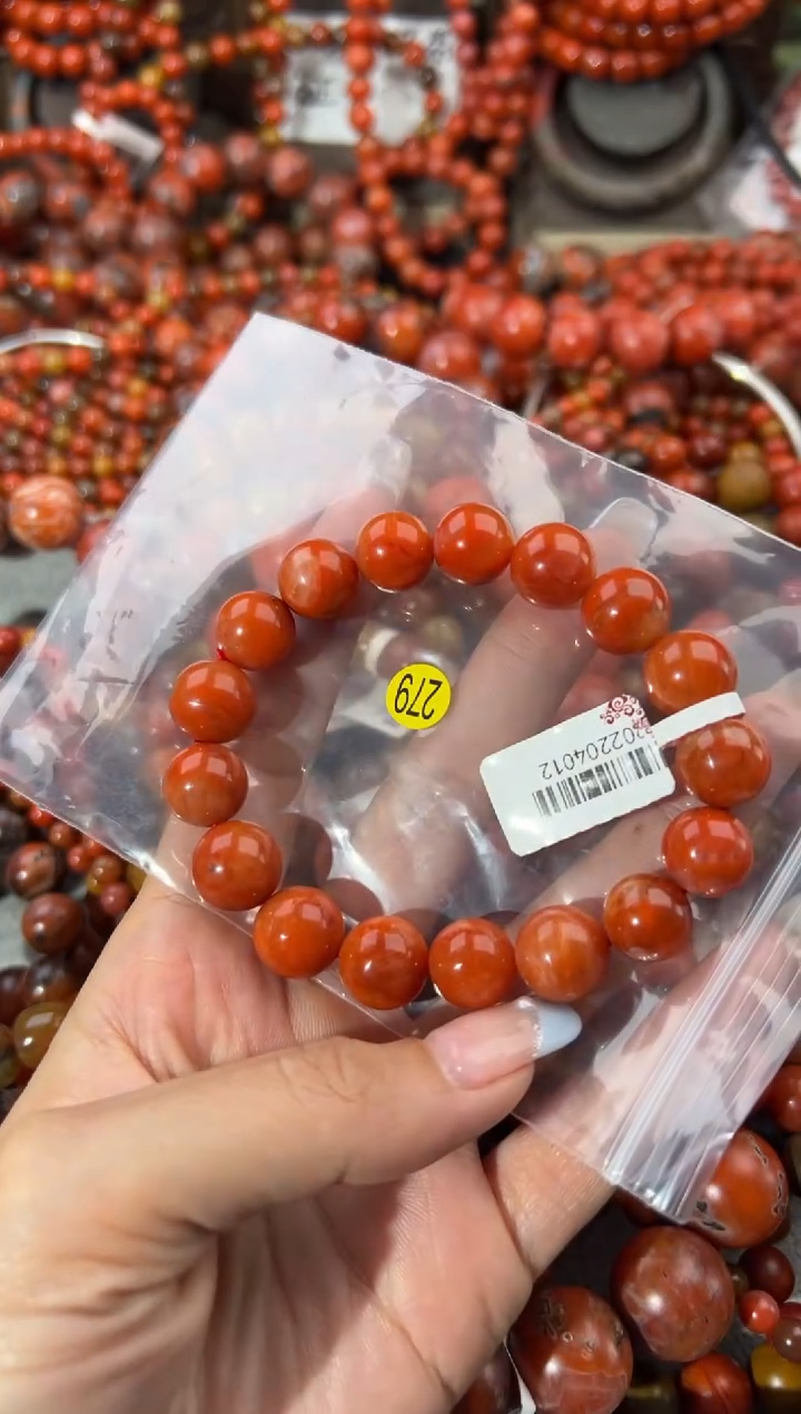 未镶嵌手串南红玛瑙12+