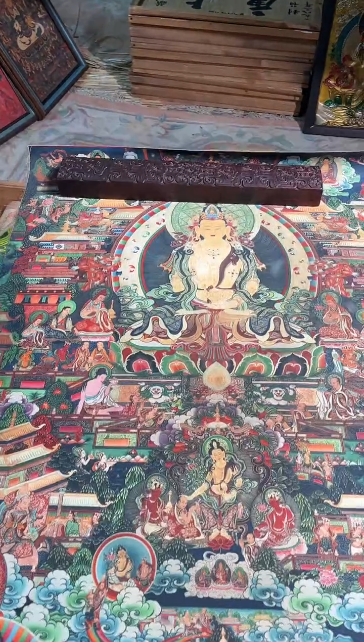 卷轴画天天的唐卡tk160