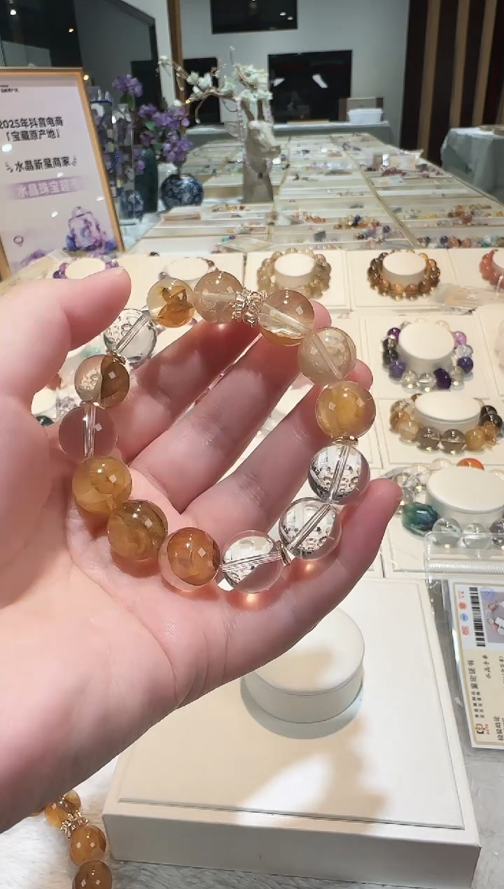 未镶嵌手链水晶手串