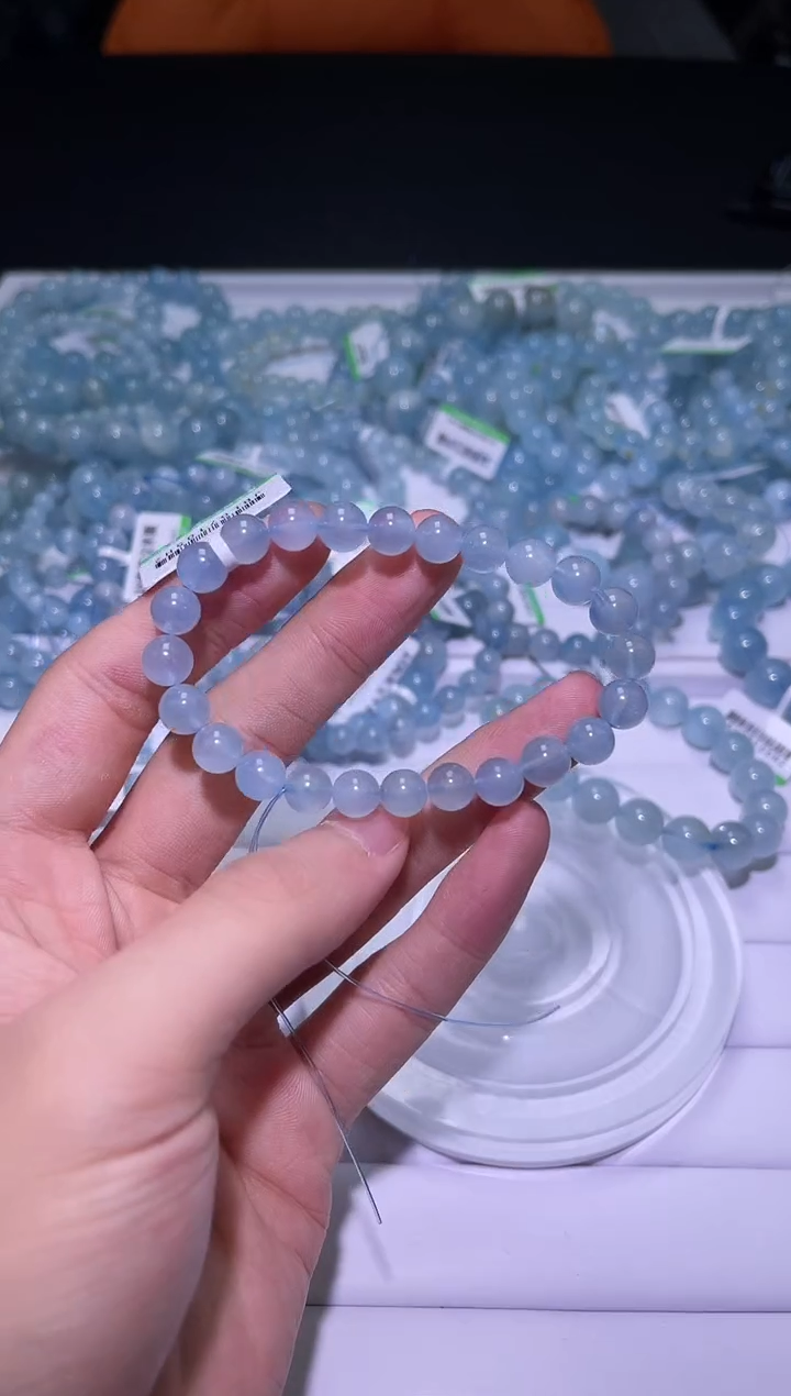 1海蓝宝石（处理）X030-海蓝宝单圈-多样性发其一