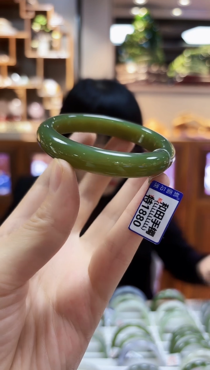 【闪购商品】和田玉54.4未镶嵌手镯