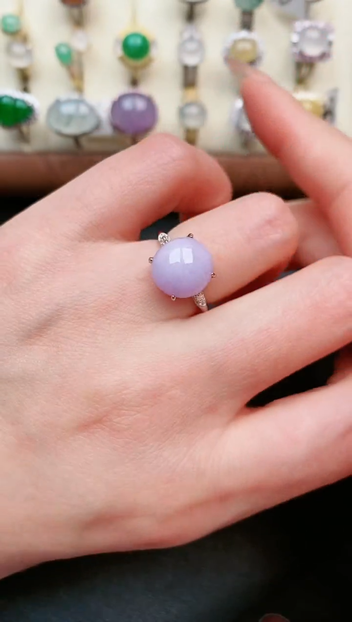 【闪购商品】翡翠戒指银S925镶嵌.....