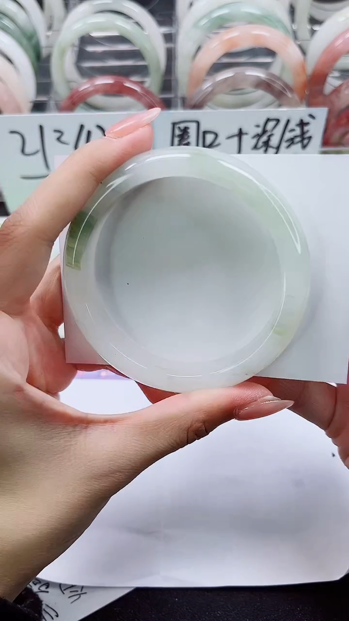 【闪购商品】石英质玉手镯合金A213-59/60