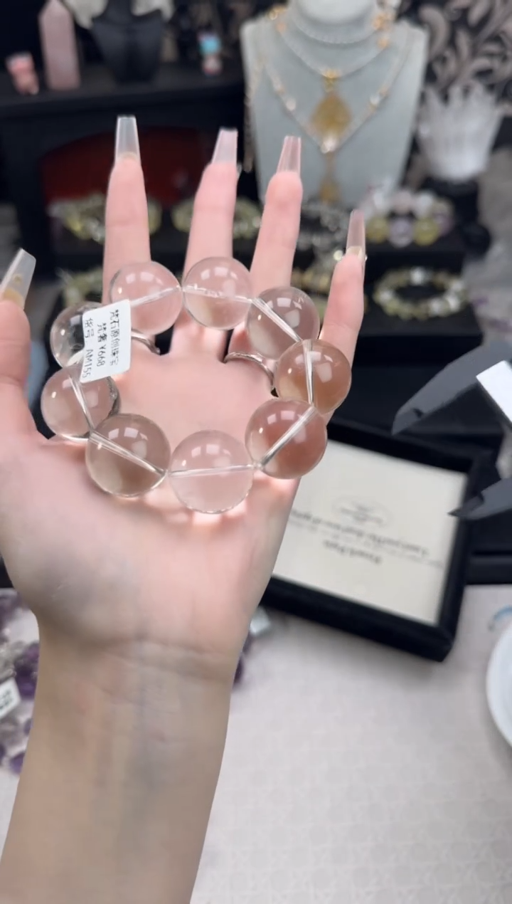 水晶手链未镶嵌天然水晶 多样性发货