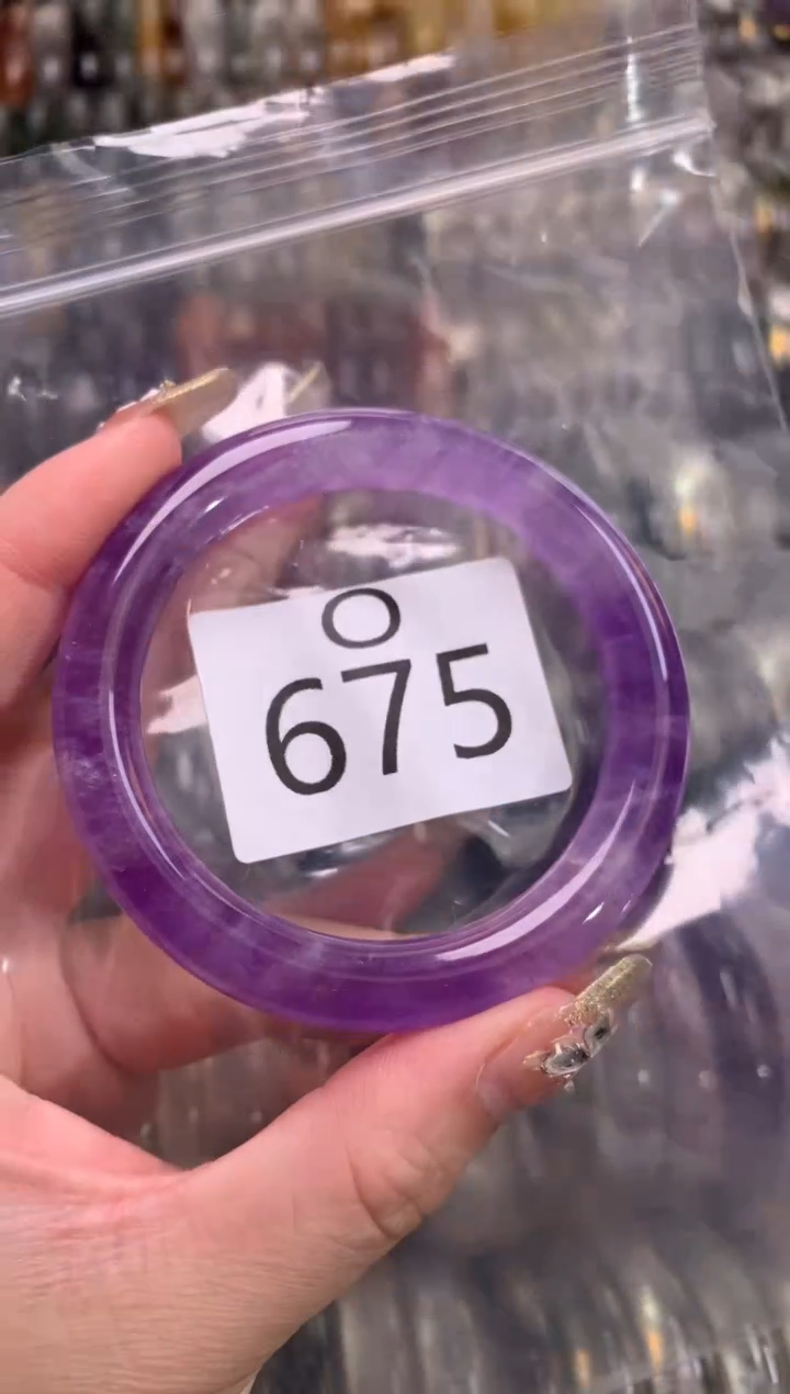 【闪购商品】水晶水晶手镯未镶嵌675-53