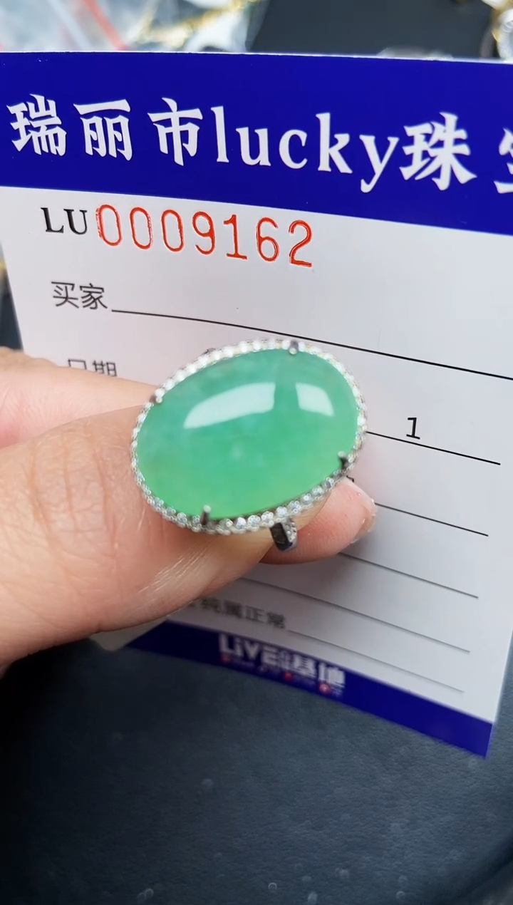 【闪购商品】翡翠颈饰银S925镶嵌9162