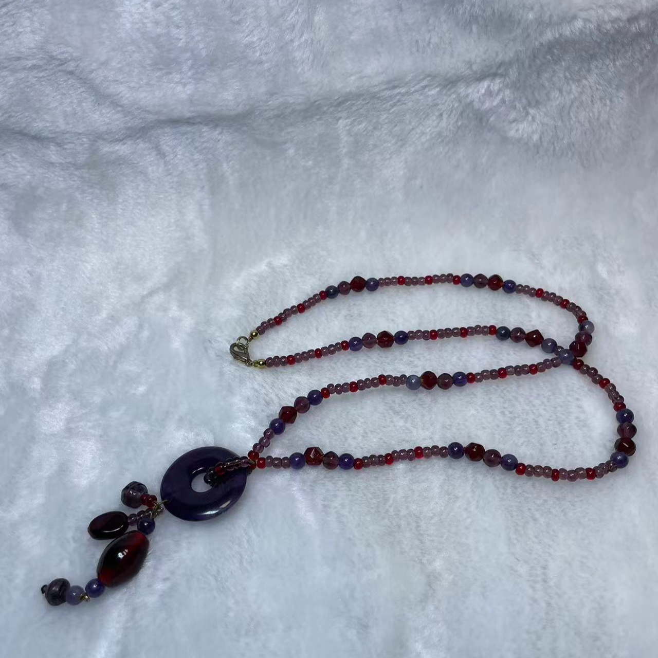 非金属树脂项链 中古首饰项链