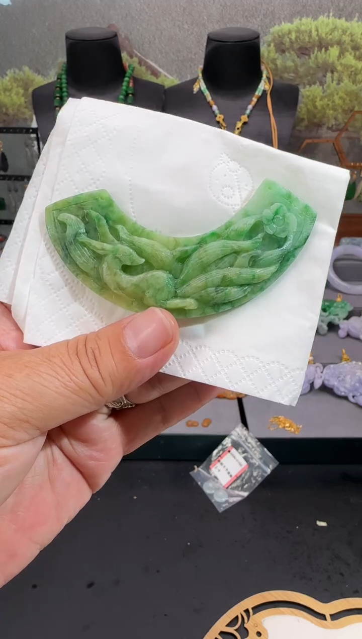 【闪购商品】定制翡翠未镶嵌牌子