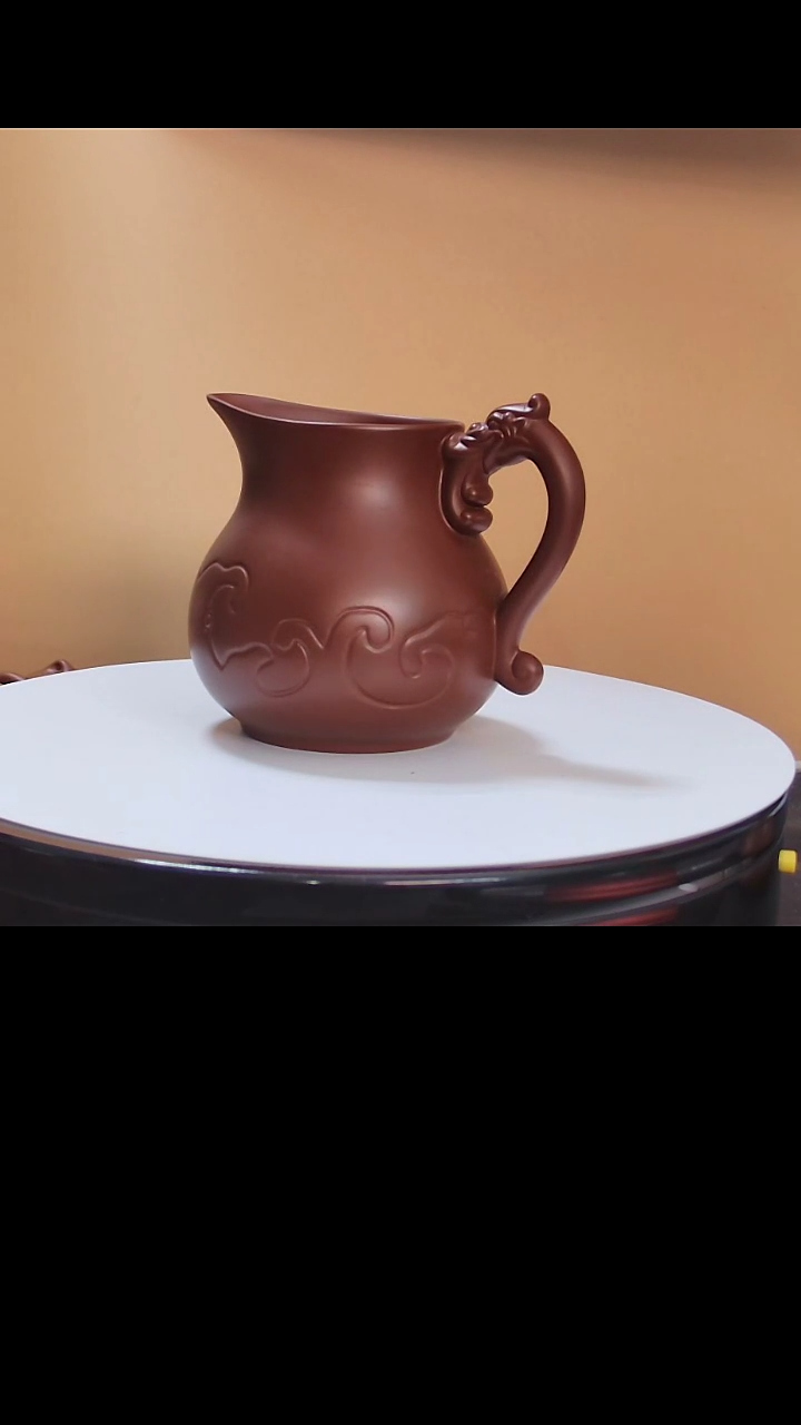 【闪购商品】紫砂祥云图案公道杯