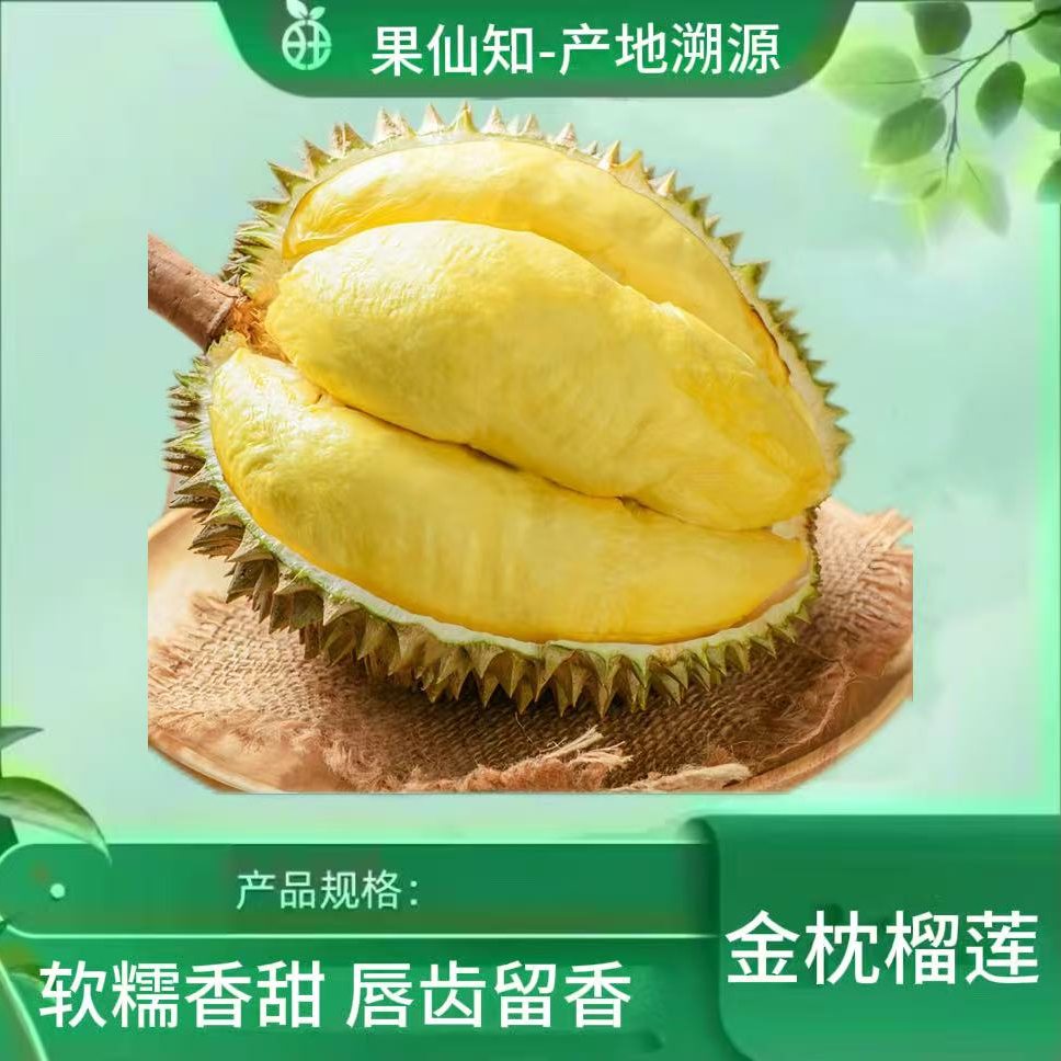 【金枕鲜榴莲 肉大核小   10斤以上】金枕泰国东部