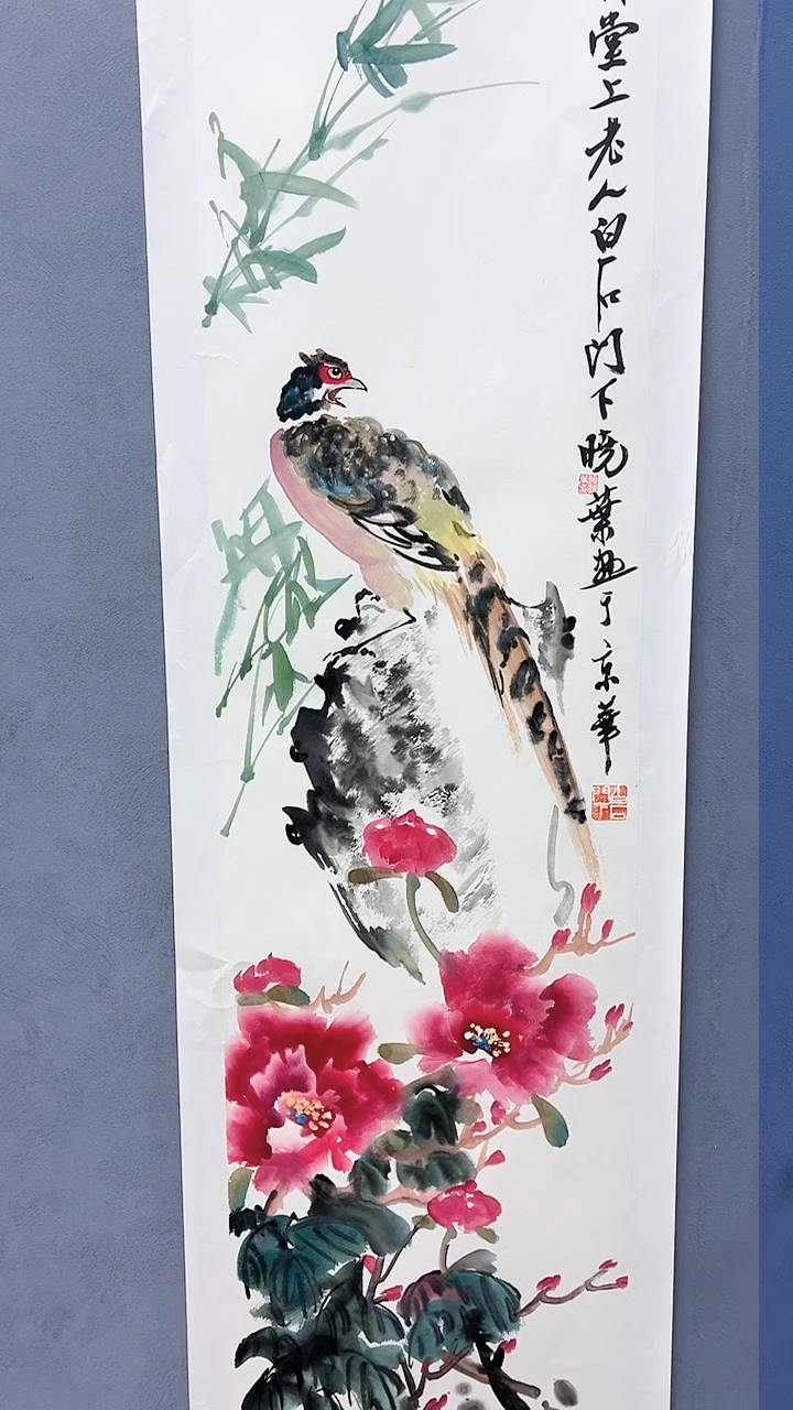 【闪购商品】绘画柳晓叶绘画4平尺花鸟