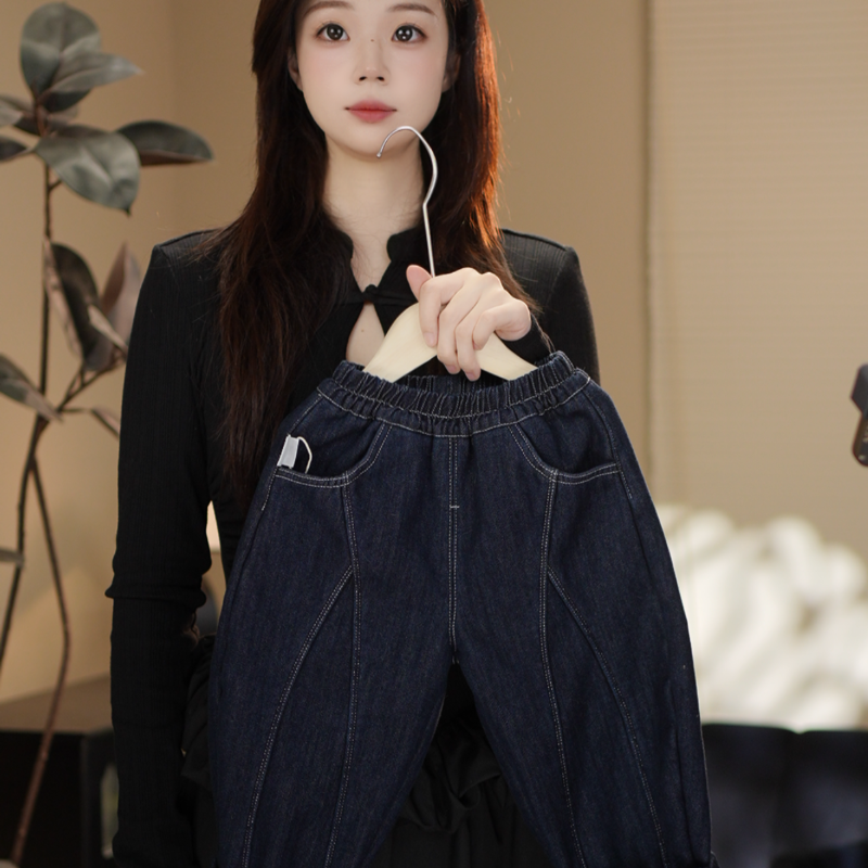 【原创设计】2025加绒加厚潮流新款加厚保暖裤男童女童裤子92005