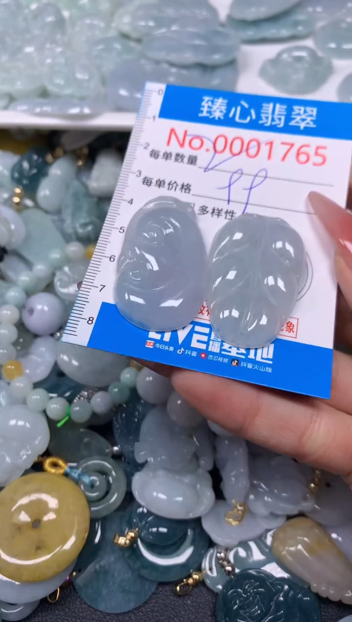 【闪购商品】翡翠颈饰未镶嵌含绳0001765