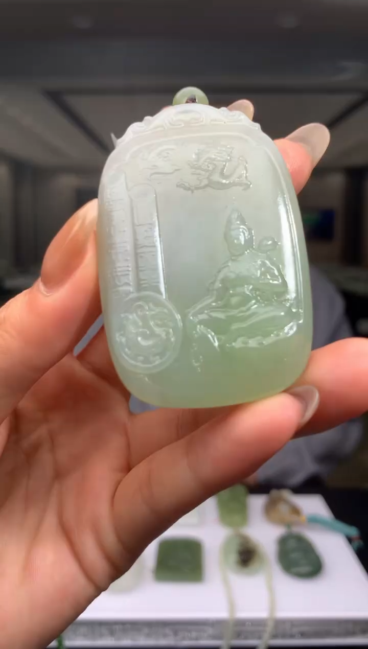 【闪购商品】定制和田玉Boss阳天然和田玉（拍一发一）