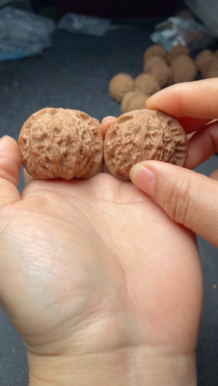 把件文玩核桃w163  平顶 41尺