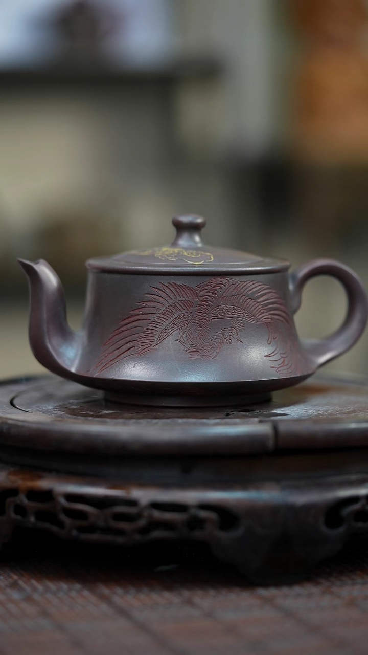 茶壶紫砂宜兴岁颐传砂原矿全手25家+随机字画