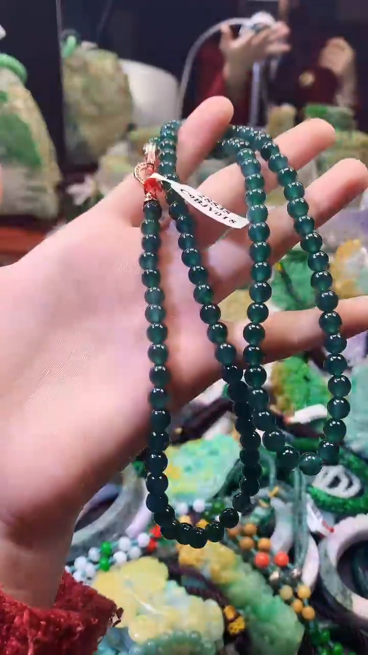 颈饰未镶嵌翡翠天然缅甸a货翡翠