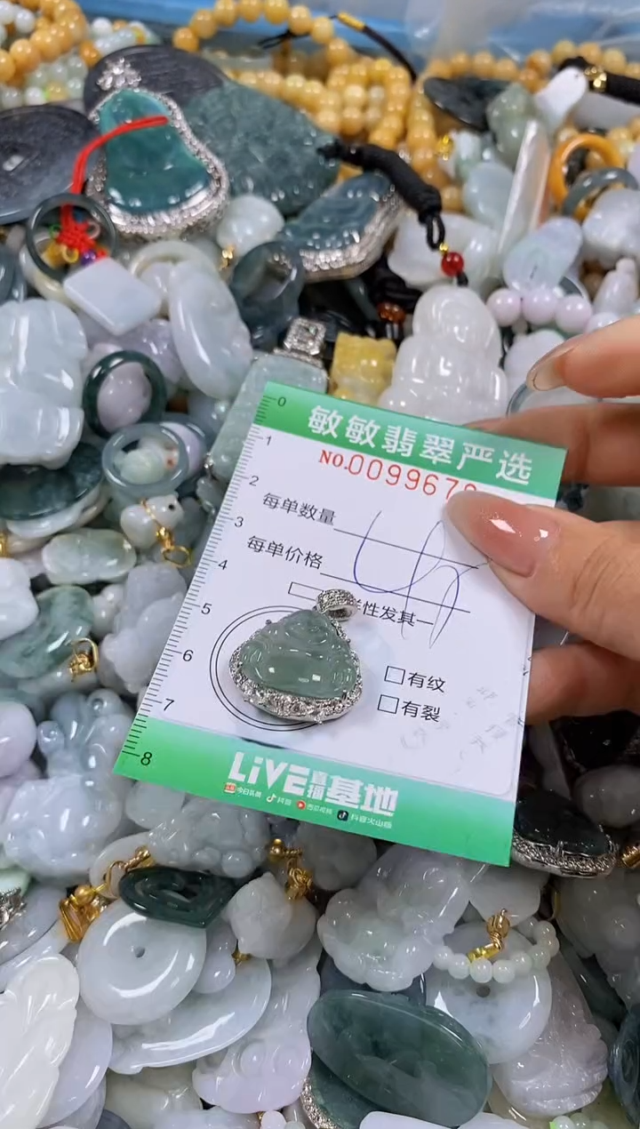 【闪购商品】翡翠颈饰未镶嵌闪购0099678