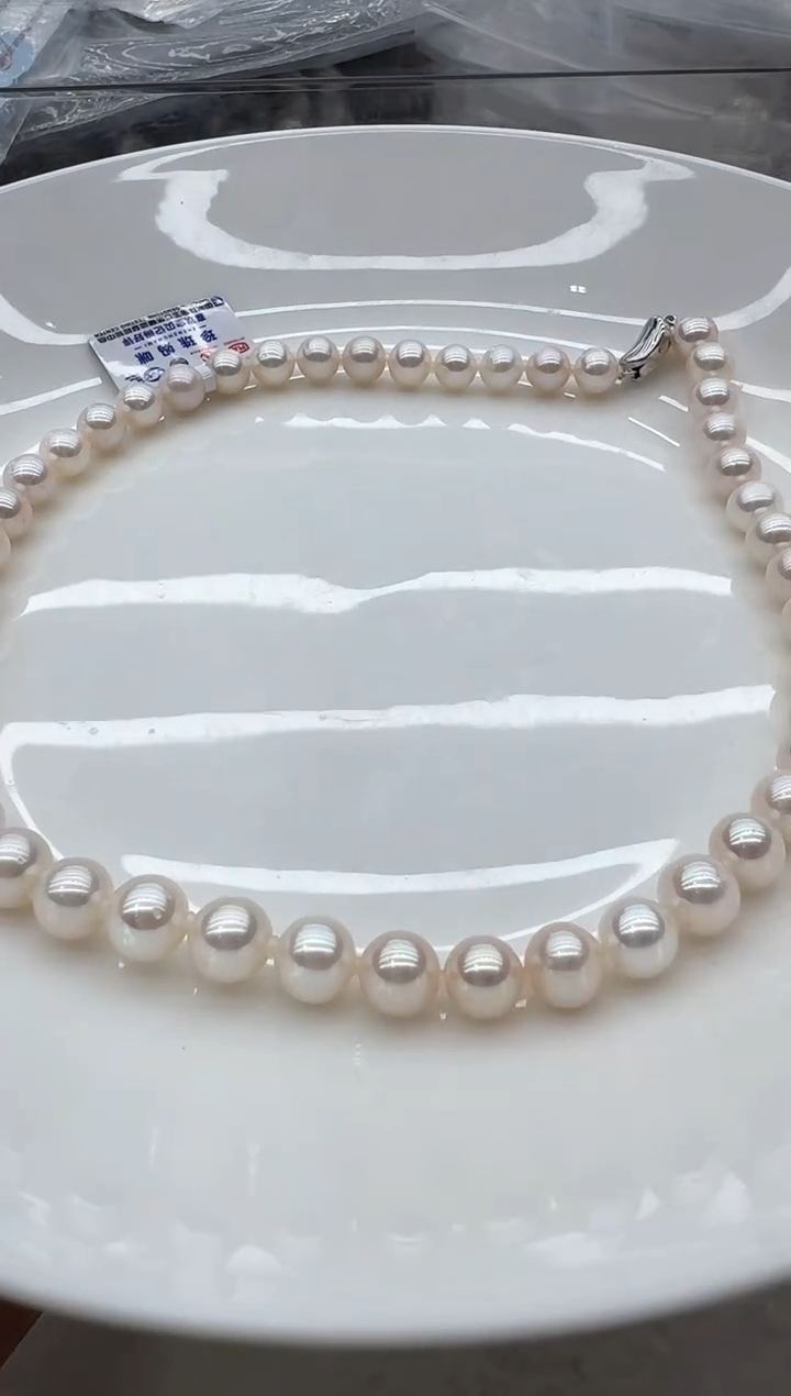 【闪购商品】淡水珍珠颈饰银S925镶嵌清货
