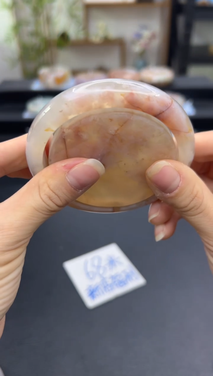 【闪购商品】石英质玉手镯未镶嵌A114(63圈赠送镯心)