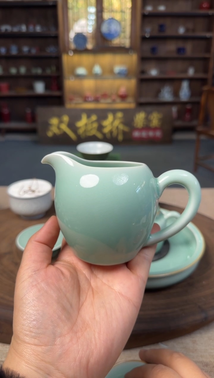 :***野 双板桥柴窑双板桥柴窑粉青