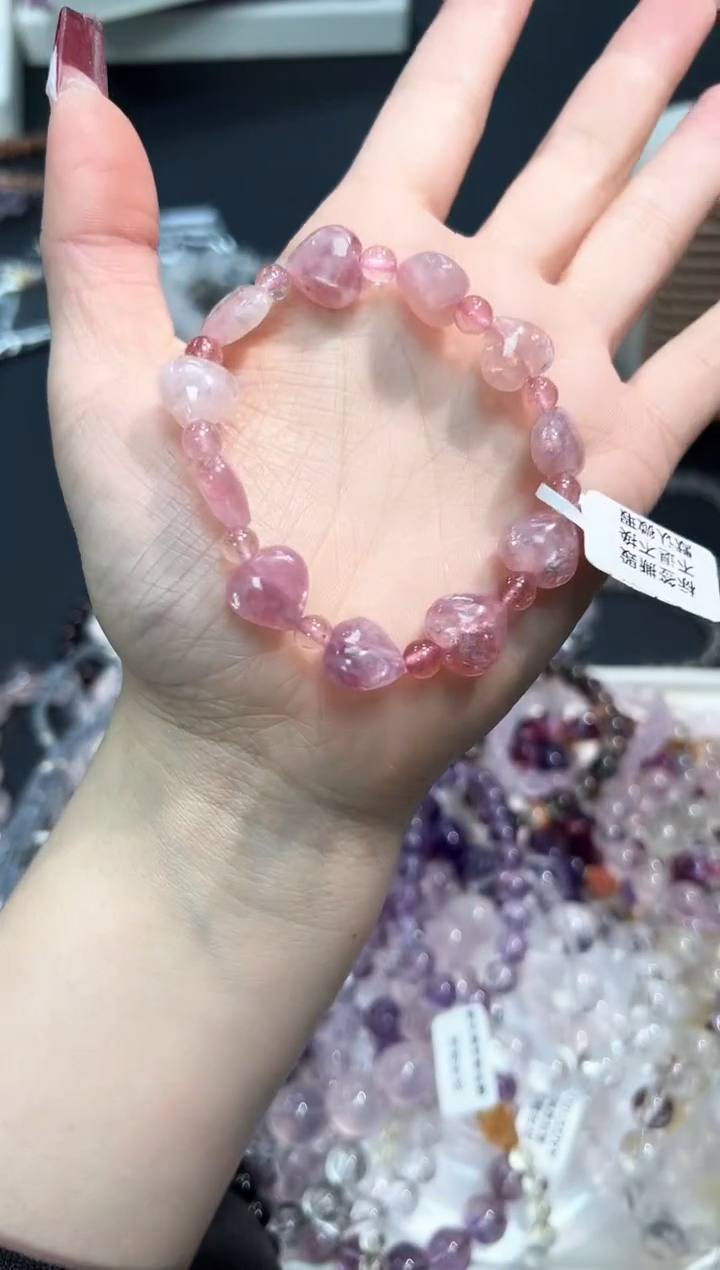 【闪购商品】水晶手串未镶嵌56L多样性发其一/1条默认微瑕