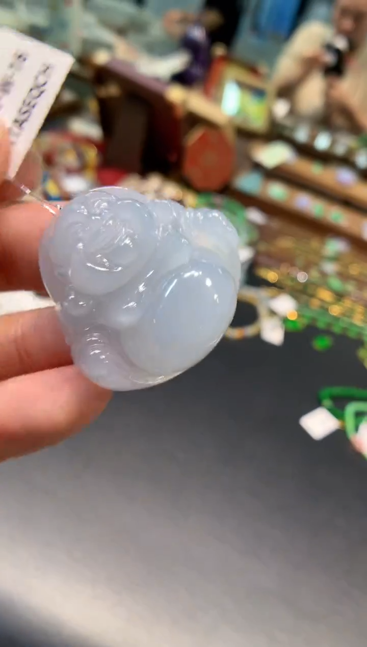 颈饰未镶嵌翡翠佛公