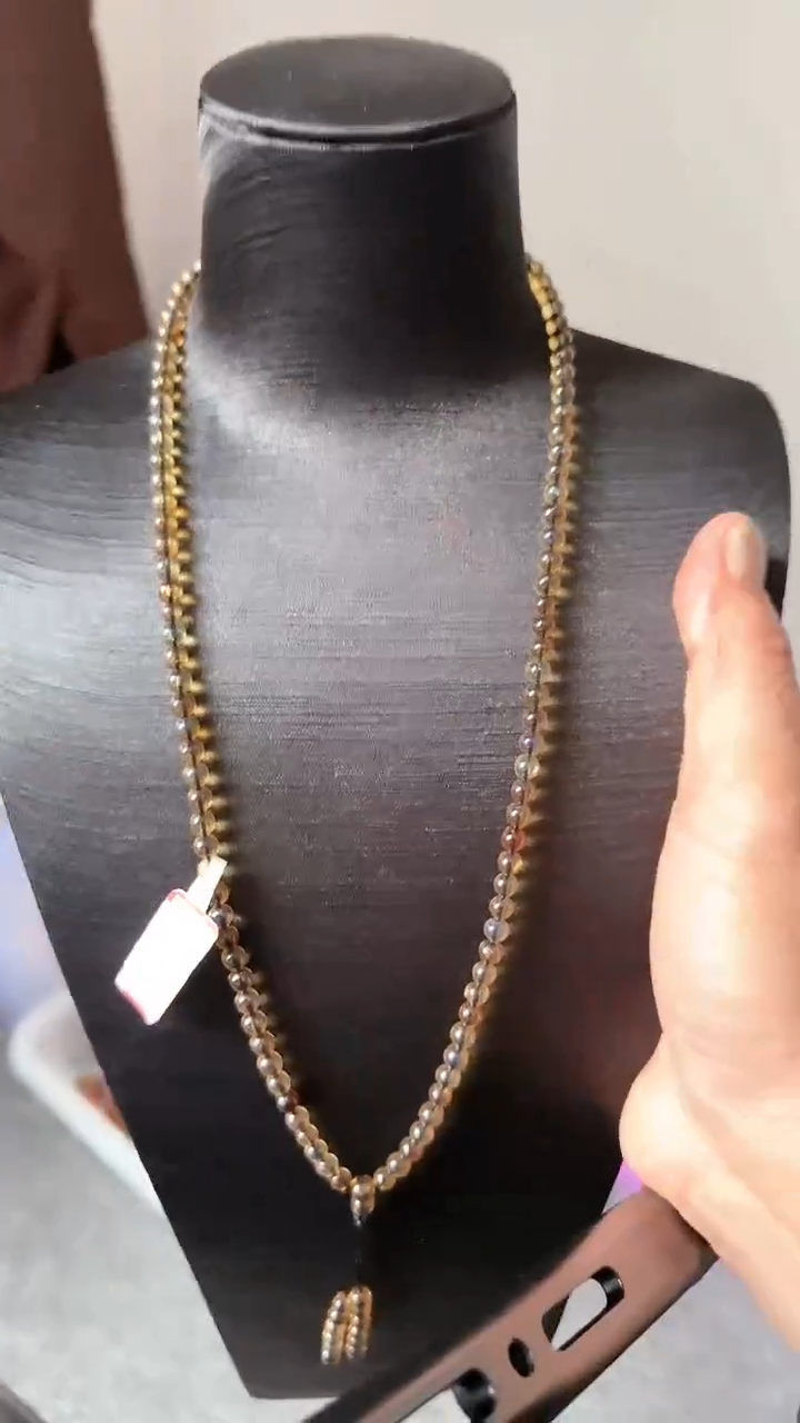 【闪购商品】琥珀手链未镶嵌规格5茶宝108#77